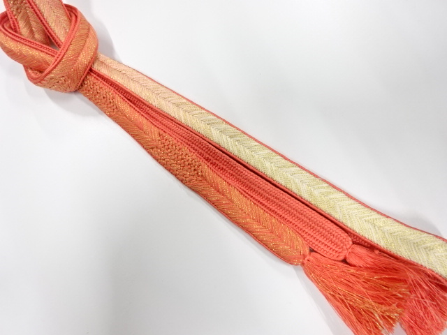 正絹　手組帯締め